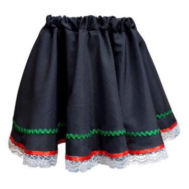 Imagem de Fantasia Infantil Saia Godê Trajes Típicos Portuguesa, Alemã e Italian