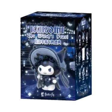 Imagem de Boneca Bruxa Kuromi: Mini Estátua Artesanal Para Decoração De Hallowee