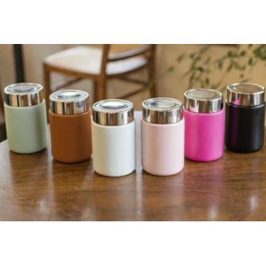 Imagem de Copo Caneca Liquidificador Mini Juicer 500ML com 6 laminas com tampa e canudo Recarregavel Portatil