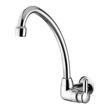 Imagem de Torneira Cozinha de Parede Bica Alta Bric / Fortti 1168 F31 ABS Cromad