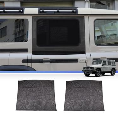 Imagem de Protetor solar de janela lateral para INEOS Grenadier 2020-2025 acessórios capa de persiana de janela de porta malha elástica respirável tela anti-inseto telas de janela protetor de privacidade