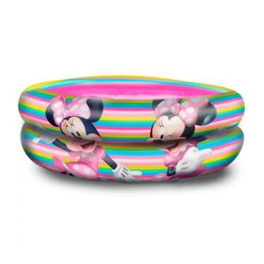 Imagem de Piscina Inflável Infantil 21 Litros - Minnie - Etitoys
