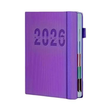 Imagem de Calendário De Planejamento Diário 365 Dias 2026, 400 Páginas, Caderno 