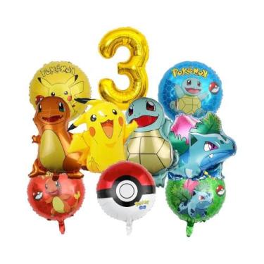 Imagem de Decoração De Festa De Aniversário Infantil, Conjunto De Balões De Dese