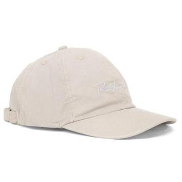 Imagem de Boné Richards Manuscrito Rabisco Raven Husk Algodão Regulável Aba Curva 00RZC51564-Unissex