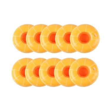Imagem de Conjunto De Porta-Copos Infláveis Para Piscina, Bandeja Flutuante Para