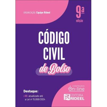 Imagem de Código Civil - CC de Bolso - 9ª Edição (2026) - Rideel, 3