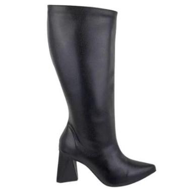 Imagem de 23020FPE Bota Fashion Feminina bico fino Cano Alto Casual Urbana-Feminino