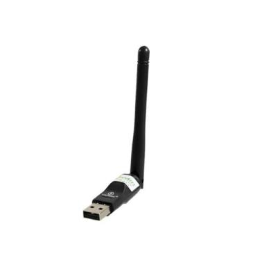 Imagem de 2 Placas de Rede Wireless Antena USB sem fio Anatel Kapbom