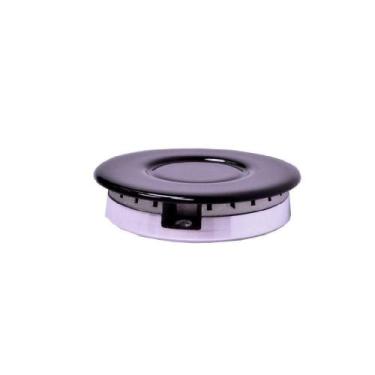 Imagem de Kit Espalhador + Queimador Semi Rápido Médio Sabaf Preto Com Inox
