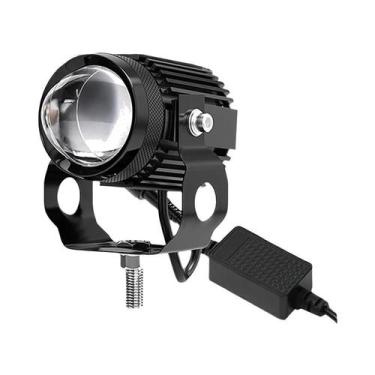 Imagem de Farol De LED Super Brilhante Para Moto Com Projetor E Lente Olho De Pe