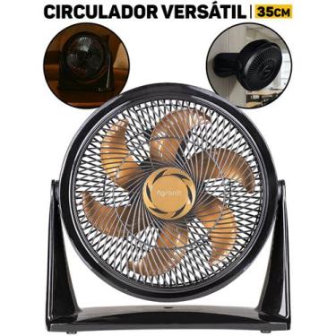 Imagem de Ventilador Circulador De Ar Agrantt 35cm Silencioso P/ Sala Mesa Quart
