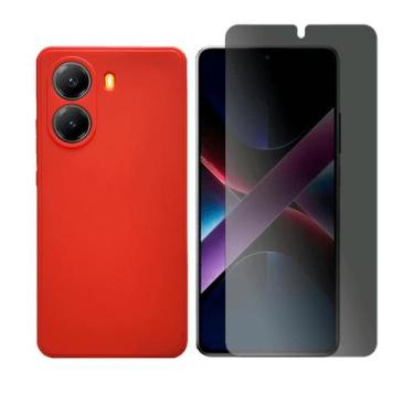 Imagem de Capa Capinha Para Xiaomi Poco X7 Pro + Pelicula Privacidade - GR Globa