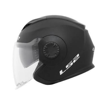 Imagem de Capacete LS2 Aberto Verso Monocolor Masculino e Feminino-Unissex
