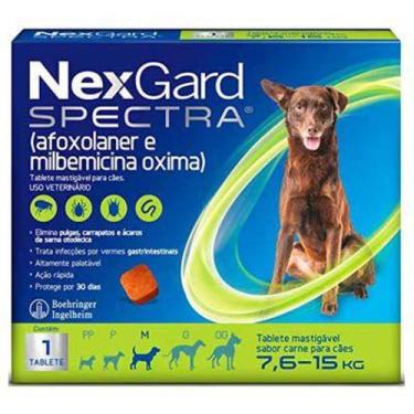 Imagem de NexGard Spectra Antipulgas Cães 7,6 a 15kg - 1 Tablete