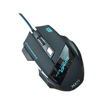 Imagem de Mouse Gamer Óptico XLS 3200DPI Led Rgb - 5 Botões - G-Mouse