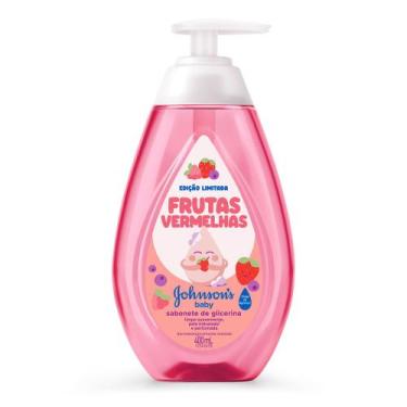 Imagem de Sabonete Líquido de Glicerina Johnson's Baby Frutas Vermelhas 400ml Ed