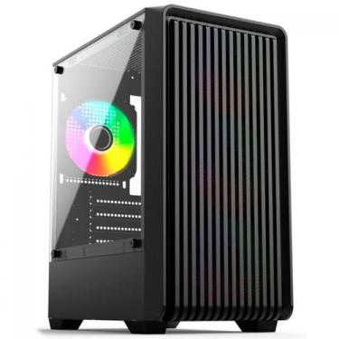 Imagem de Gabinete Gamer Brx, USB 1.1, 3x Fans, Micro-ATX, Mini-ITX, Preto - N19