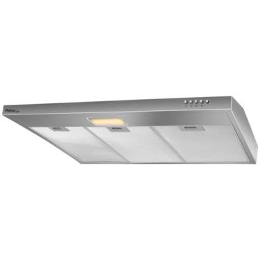Imagem de Depurador e Exaustor Philco Slim 3 Velocidades 90CM Inox PDR90I  127 V