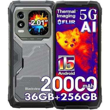 Imagem de Smartphone Blackview Xplore 1 Pro 5g Bateria 20000mah 36gb Ram 256gb C