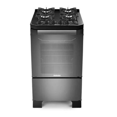 Imagem de Fogão 4 Bocas Itatiaia Itamaster Reflectar Mesa Vidro 58LBivolt, Refle