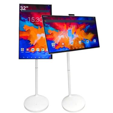 Imagem de Monitor Tela Interativa Touchscreen Tela Grande 32" Ips, Pedestal Ajustável, Octa Core 128GB 6gb Ram, Bateria 10000mah