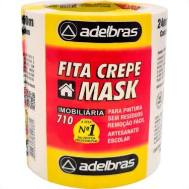 Imagem de Fita Crepe Adelbras 710 24X50M - Kit C/5 RL