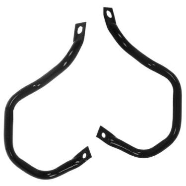 Imagem de Alça Moto Honda Biz 125 2011 a 2016 Modelo Original Cromo Forte, PRETO