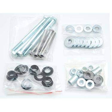 Imagem de Kuryakyn Acessório de motocicleta 1639: Kit de ponto de fixação de liberação rápida do encosto transformador para motocicletas Harley-Davidson XL 2004-19, cromado