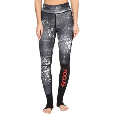 Imagem de Meia-calça feminina Reebok Noble Fight com trava no tornozelo preta GG 23
