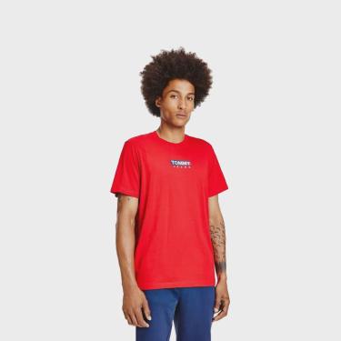 Imagem de Camiseta Tommy Jeans Print Vermelho