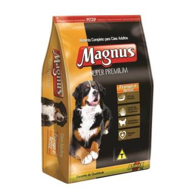 Imagem de Ração Magnus Super Premium Para Cães Adultos Sabor Frango E Arroz 15Kg