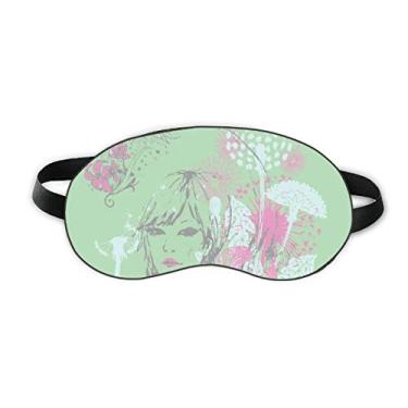 Imagem de Capa para sombra noturna macia com asas de dente-de-leão para dormir