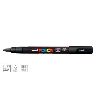 Imagem de Caneta Uni Posca Pc-3m Black