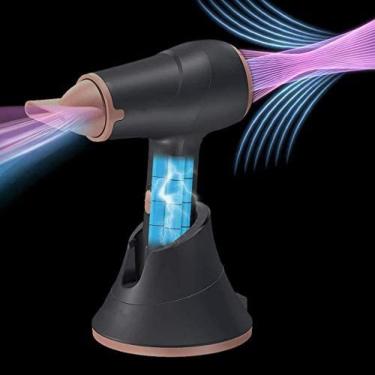 Imagem de Secador de Cabelo PETI Sem Fio, Profissional com Base de Carregamento, Portátil com Difusor, para Cabelo/Cachorros/Pintura