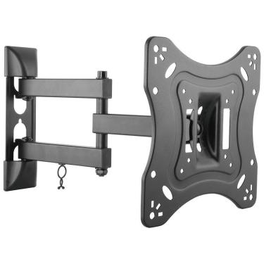 Imagem de Suporte Para Tv Led Lcd De 23 A 42 Articulado Com Inclinacao E Passador De Cabos - St210A