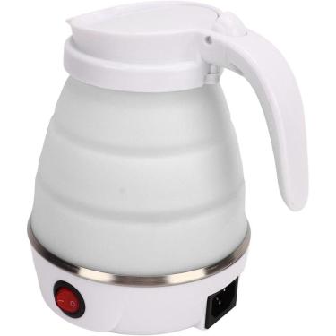 Imagem de Chaleira Elétrica Jarra Dobrável De Silicone 600ml Portátil