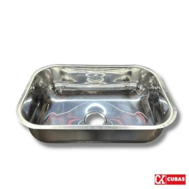 Imagem de CK Cuba 02 Inox 56X34x17 mm Aço Inox 430 Alto brilho
