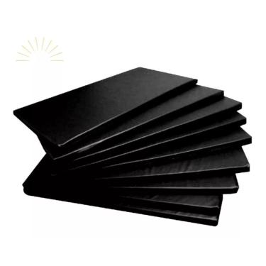 Imagem de Kit 2 Colchonete Academia 90x40x3 Ginástica Yoga Espuma D28