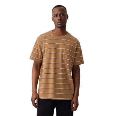 Imagem de GAP Camiseta masculina com bolso, Pretzel, XGG