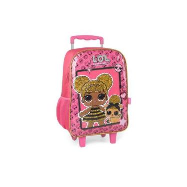 Imagem de Mochila Com Rodinhas Lol Surprise Queen Bee Infantil Escolar - Maxlog,