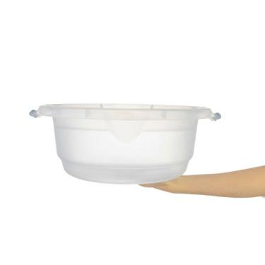Imagem de Bacia Plástica Transparente 8,6L Hydrus Sanremo