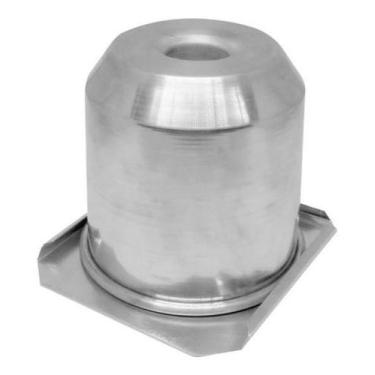 Imagem de Forma Panetone Trufado E Bolotone Alumínio 500G - Natal - Macrozao