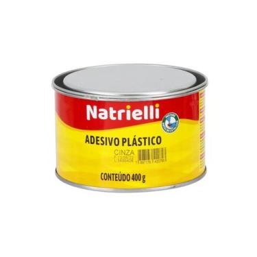 Imagem de Kit 6PC Massa Plástica 400 Grs Cinza - Natrielli