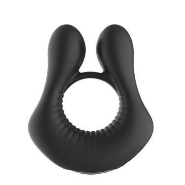 Imagem de Anel Peniano Recarregável 10 Vibrações Eros - Coleção Black Lovetoys, 