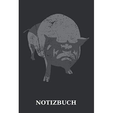 Imagem de Notizbuch: Hängebauchschweine I Minischweine I Weißes Papier I 120 Seiten I Liniert I Notizheft I Skizzenbuch I DIN-A5 I Geschenk I (Kleine Hängebauchschweine)