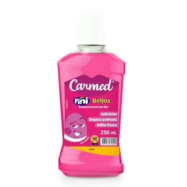 Imagem de Carmed Fini Beijos Enxaguante Bucal com Flúor 250ml