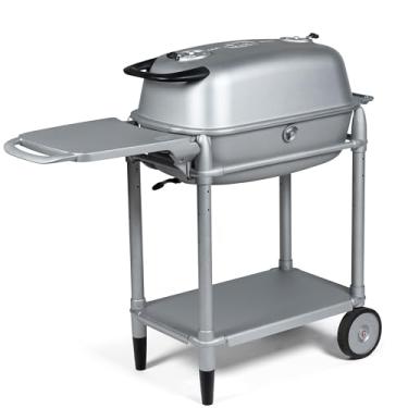 Imagem de PK Grills PK300-SCX Churrasqueira e defumador portátil a carvão, churrasqueira de alumínio ao ar livre, churrasqueira portátil para acampamento, churrasqueira de quintal, parque, não autorizada, prata