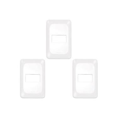 Imagem de Kit C/3 - Pial Placa  Pop 4X2 1 Mod. Lgp21 - Pial legrand