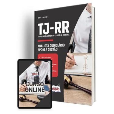 Imagem de Apostila TJ-RR 2024 - Analista Judiciário - Apoio à Gestão - Apostilas
